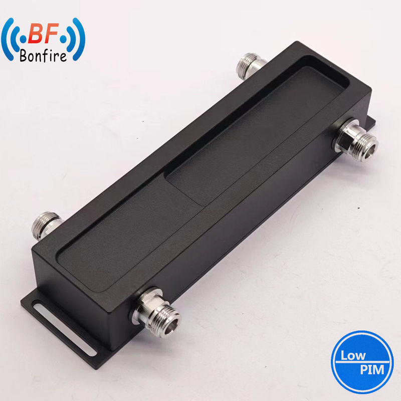 Combinador híbrido de RF 698-4000MHz ou Combinador híbrido 3dB com interface 4.3-10-F/DIN-F/N-F