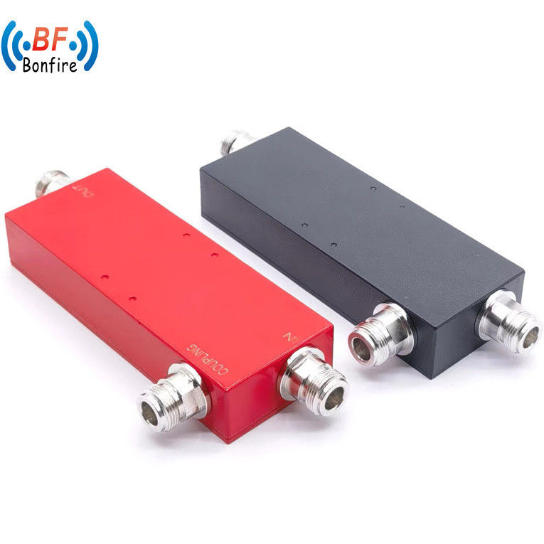 Pacote Peso Bruto 0,200kg Personalizado 698-2700MHz N-F acoplador vermelho 3dB 5dB 10dB 12dB
