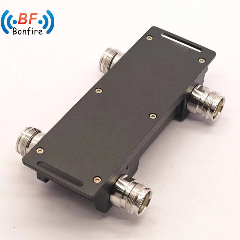 300W Low Pim -150dbc 4X2 Out Hybrid Coupler Combiner 617-3800MHz N-F para Ibs Bts Das