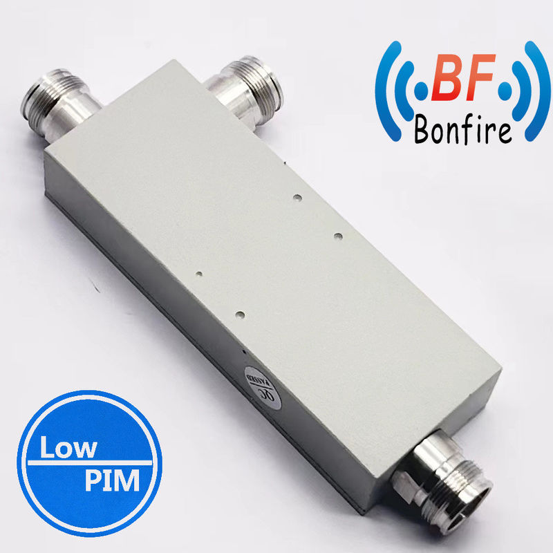 300W N Feminino IP65 Interior/Exterior Baixo Vswr 698-2700MHz acoplamento de cavidade do acoplador direcional