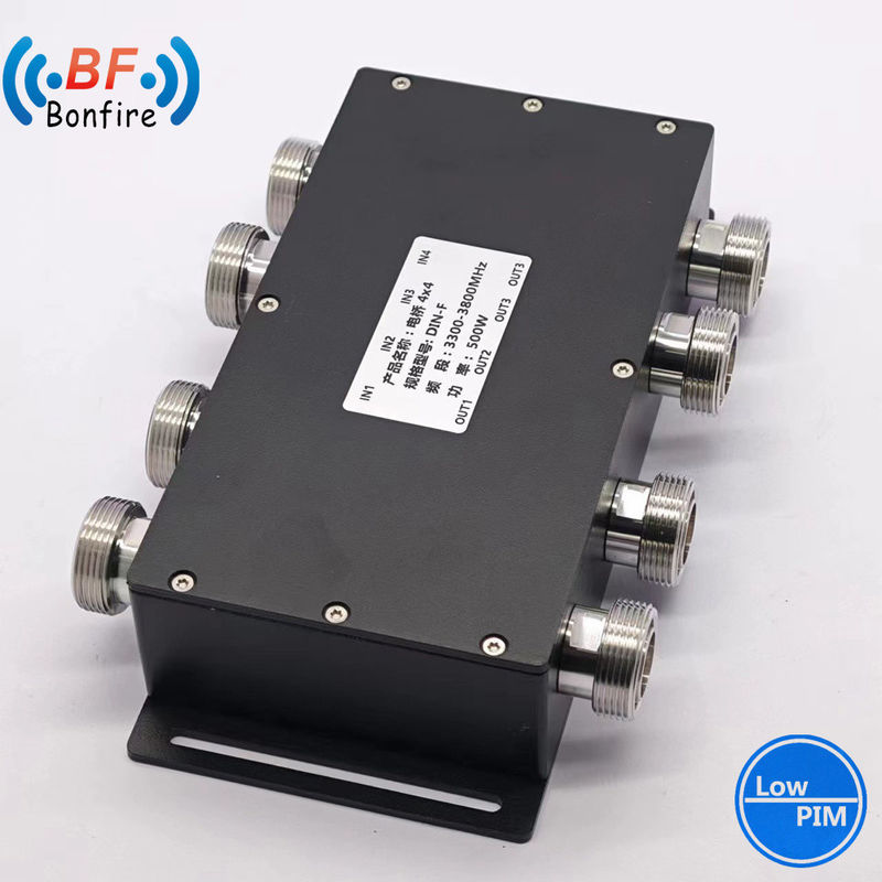 Combinador híbrido de RF 4X4 617-3800MHz para Ibs/Das Capacidade global de entrega de projetos