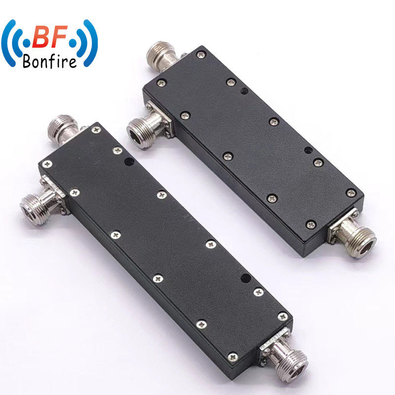 300W 0.3dB RF Low Insertion Loss Reactive Cavity Directional Coupler 698MHz-3800MHz 25dB Grau de acoplamento