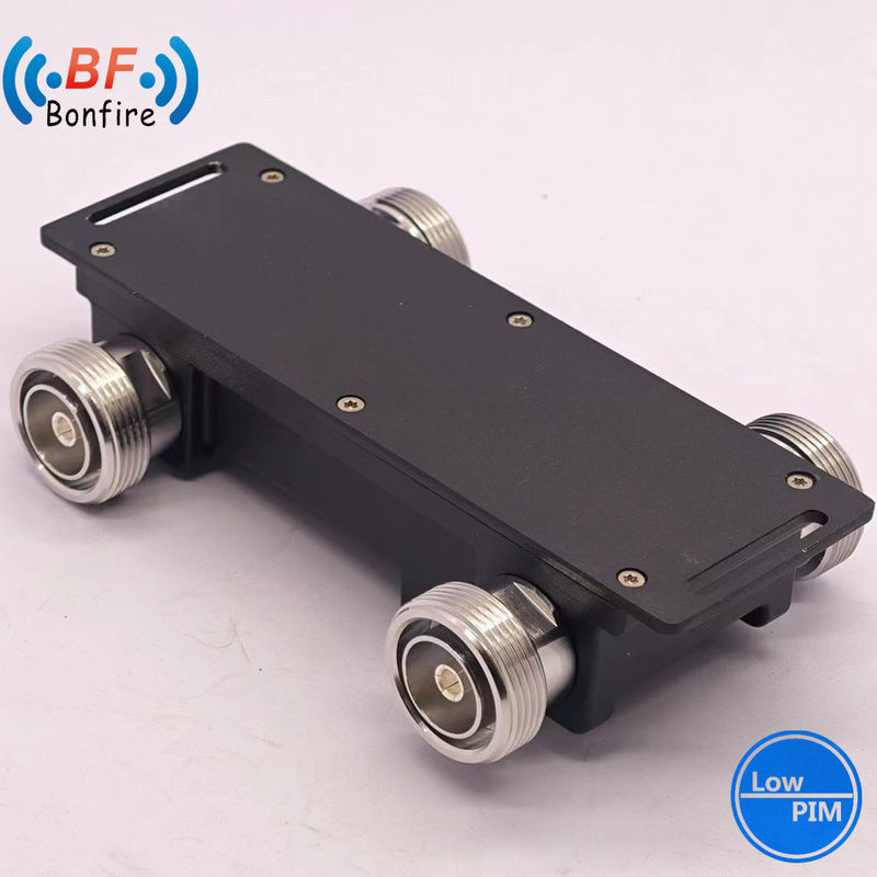 Personalizado 698-3800MHz 2X2 RF Combinador híbrido Low Pim -155dbc 2 em 2 fora RF acoplador RF