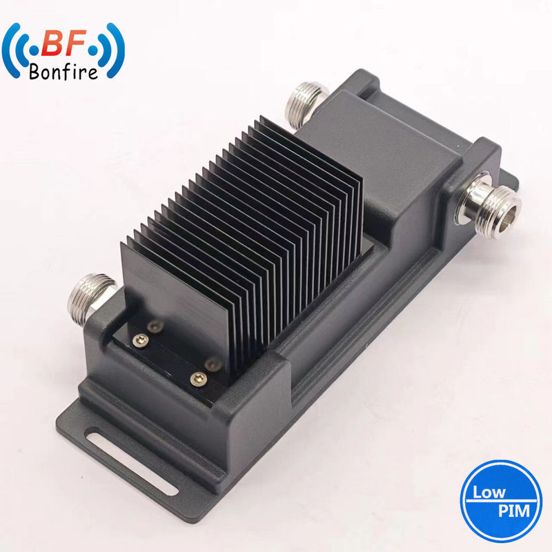 4.3-10-F/DIN-F/N-F Interface 698-3800MHz UHF 2 X1 RF Combinador híbrido ou acoplador híbrido