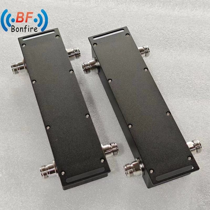 Combinador híbrido de RF de 90 graus 3dB 2X2 acoplador híbrido para cinza/vermelho/preto/cor personalizada