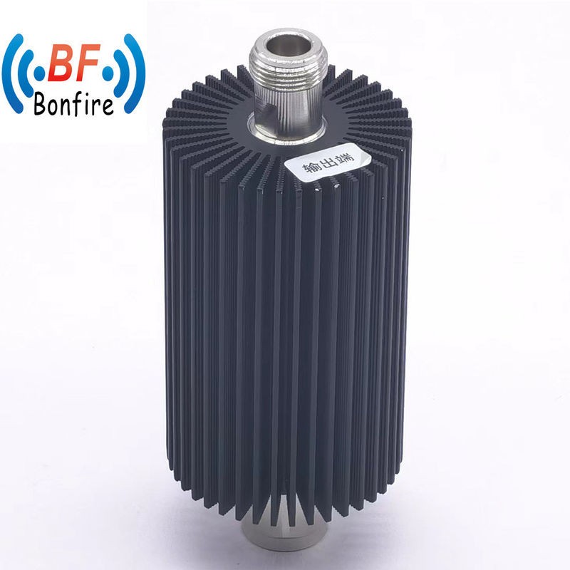 15dB 25W 50W N Atenuador de RF de homem para mulher DC a 3GHz 50 Ohm Cinza/Vermelho/Negro/Personalizado