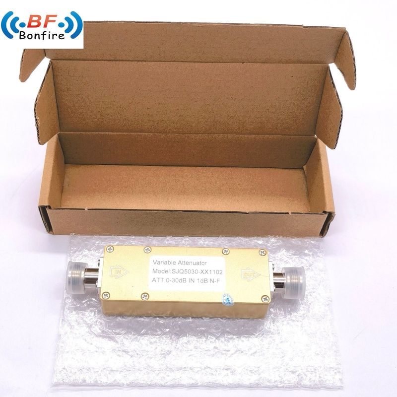 DC-3000MHz 5W 10W RF Variable Attenuator Steped Attenuator para comunicação sem fio