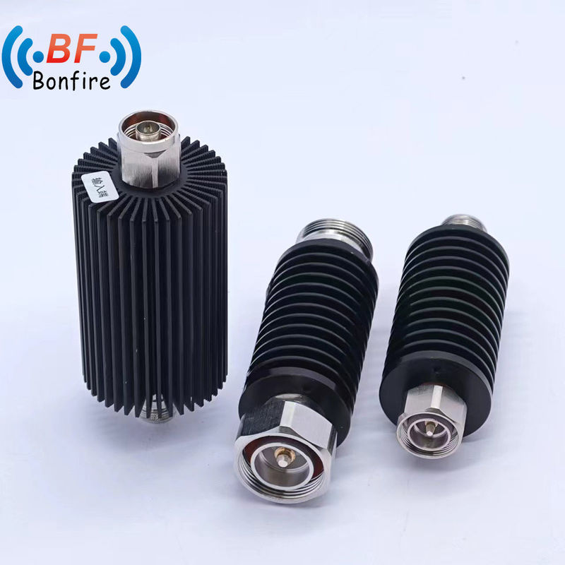 DC-3800MHz Step Attenuator N-M para N-F Coaxial Fixado 100W RF Microondas Attenuator de Potência