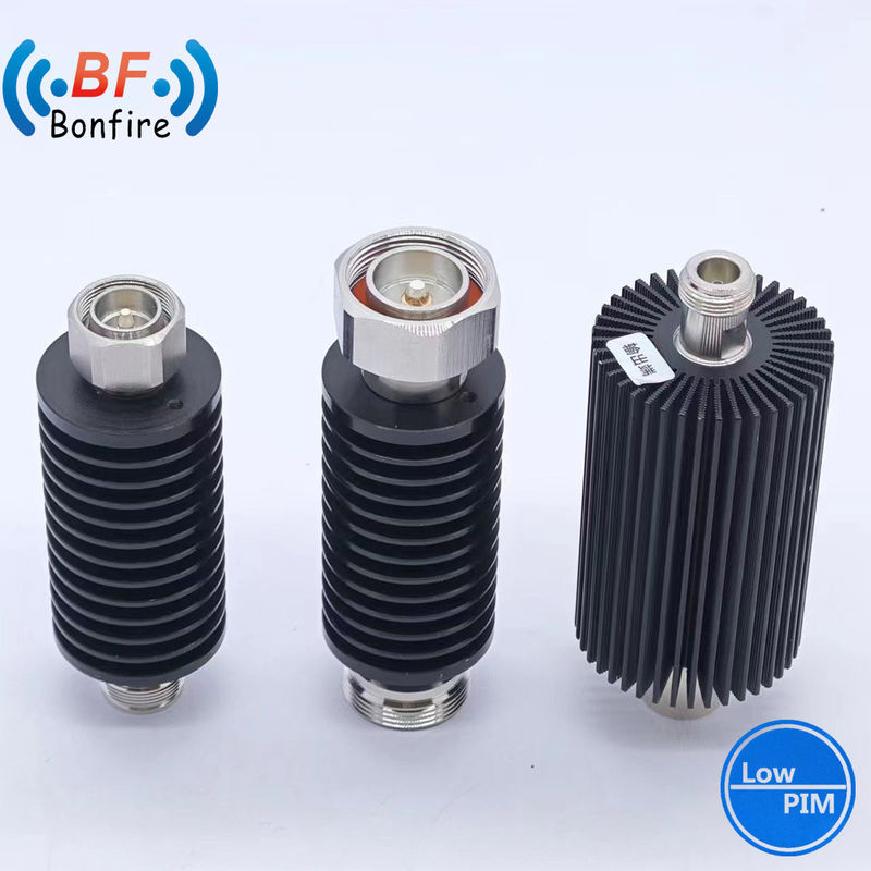 Atenuador coaxial de RF 50W 3dB 6dB 10dB 15dB 20dB 30dB 40dB DC-3800MHz ajustável de N-M a N-F