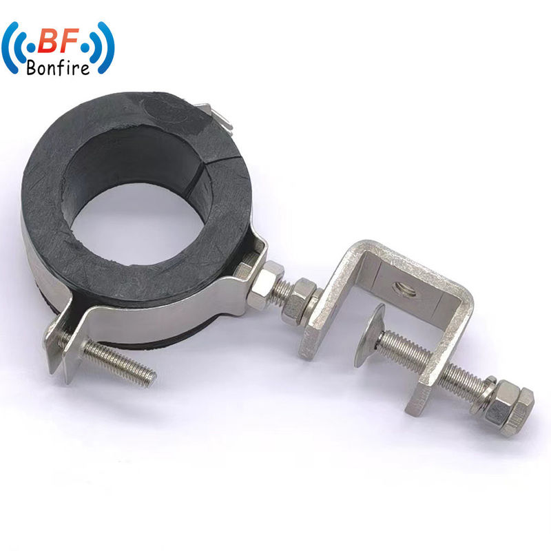 Clamps de tubos de fios e cabos em forma de U com tira de borracha e clamp quantidade personalizável