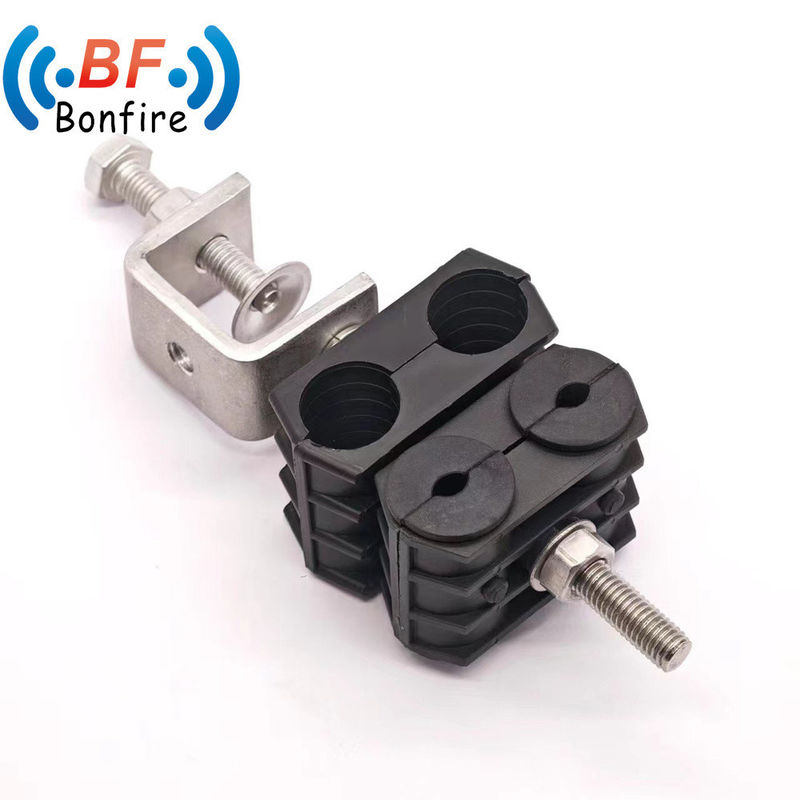 3* 4.5-5.5mm 3* 10-20mm Fibra Óptica e Cable de Potência Grampos Fácil Instalação Peso Bruto 0,410kg