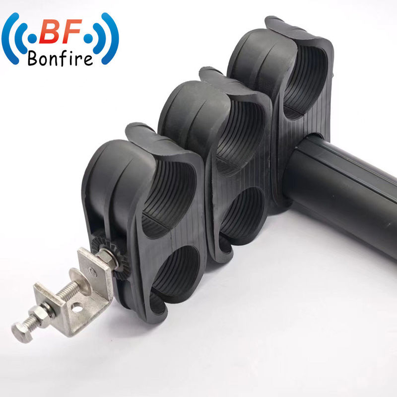 Clamps de alimentação de tipo gancho de três furos de 5-7mm 13-14mm personalizados