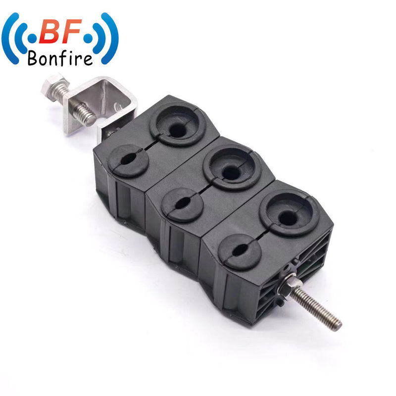 1-5/8&quot; KXK-XXXXX Leaky Feeder RF Cable Clamp Cable Clip para instalações personalizadas