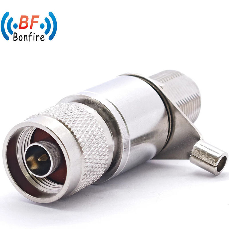 50 ohm Conector de cabo coaxial de homem para mulher RF Surge Arrester N Jack Feminino para SMA Plug Lightning Protector 3G 6g