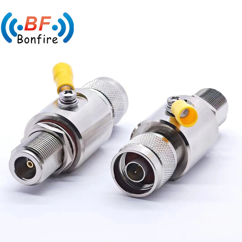 Conector de cabo coaxial RF UHF Interface N-M para N-F para conexão em qualquer clima