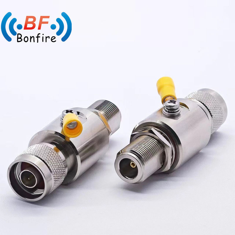Arresto de relâmpago de cabo de RF DC-6000MHz UHF Jack So239 Feminino para UHF Homem Pl259 Protector de arresto de onda coaxial
