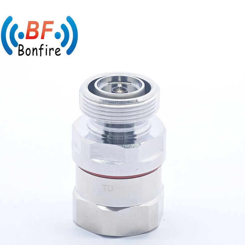 DIN 7-16 Conector coaxial RF feminino para 7/8 &quot;Pacote de cabo de alimentação Peso bruto 0,110kg