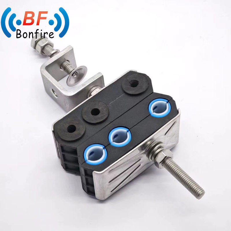 2 buracos de tamanho personalizado Prenda de cabo de alimentação coaxial para aparelhos elétricos