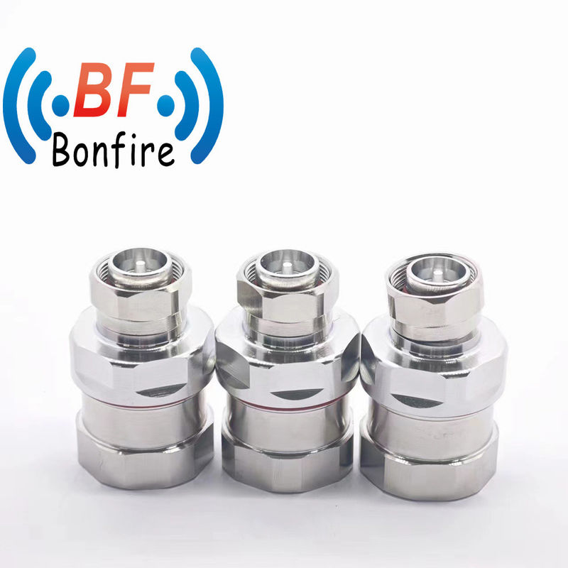 Adaptador masculino de 50 ohms Conector coaxial de RF para conexão de antena de cabo Pim -155dbc