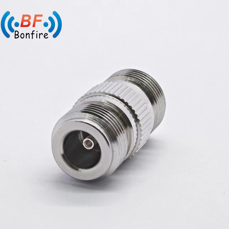 DC-4GHz Low Loss RF Connector Telecom Parte 4.3-10 Feminino para N Feminino -155dbc 0,040kg
