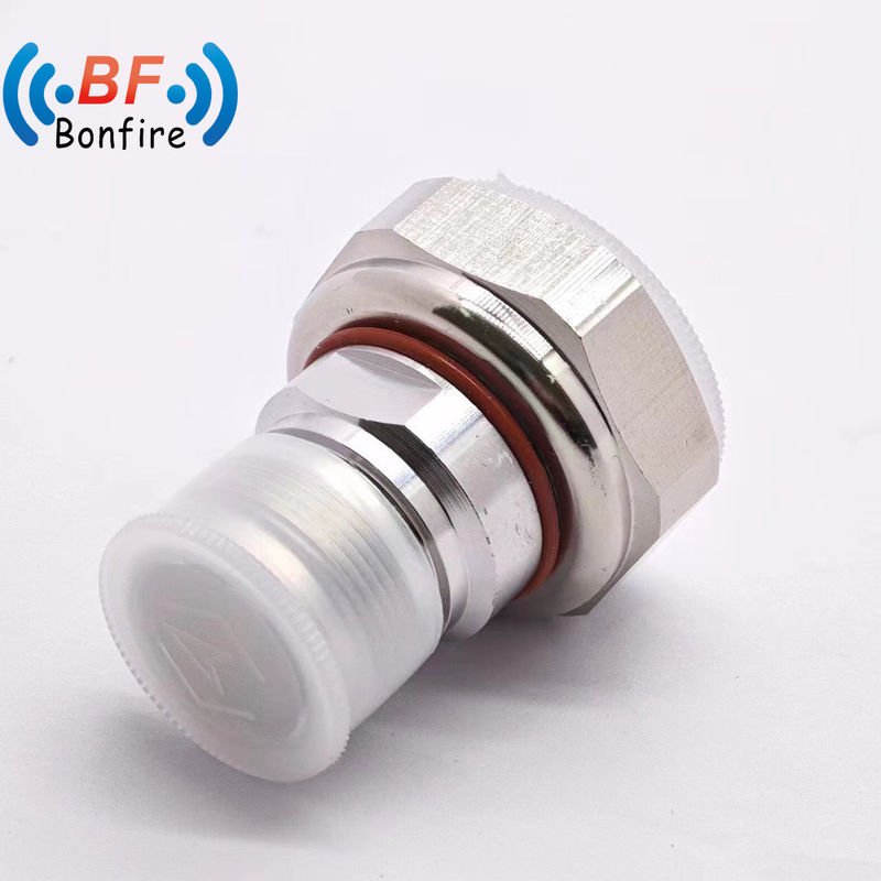 50 Ohm N Conector RF masculino para 1/2 &quot;Low Loss Feeder Cable Impermeável e RoHS Compliant