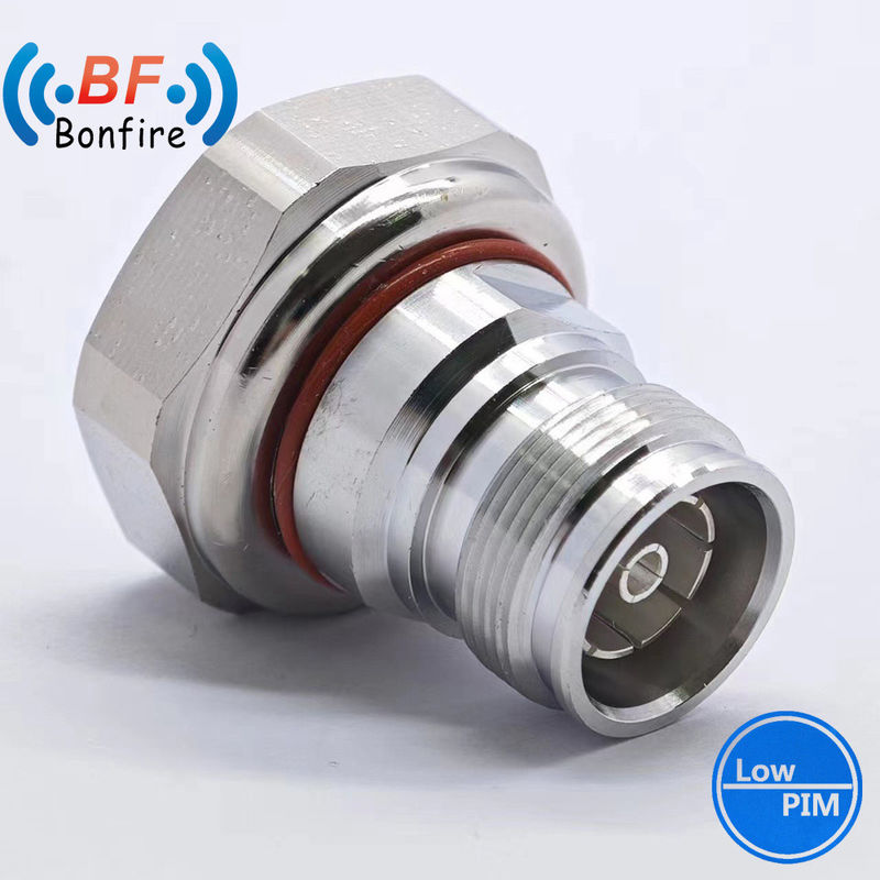 Conector RF à prova d'água DC-4GHz -155dbc N Fêmea para 4.3-10 Homem Adaptador RF IP 67